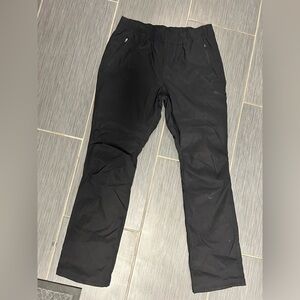 Eddie Bauer Wonens Black insulated cargo Pants